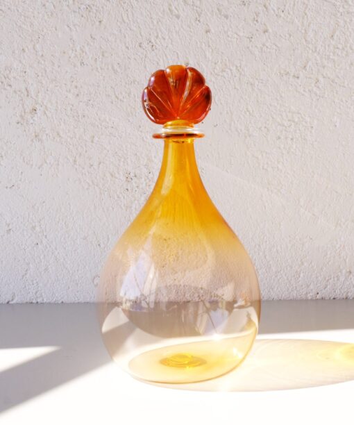 Shell Dreams Vase - Yellow Aurora