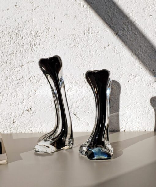 Alternative view of Bodhi Roots Candle Set in Black