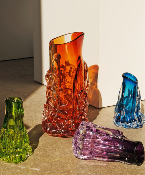 Short Flow Vase Amethyst Purple - Image 6