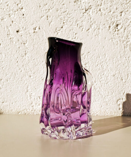 Short Flow Vase Amethyst Purple - Image 4
