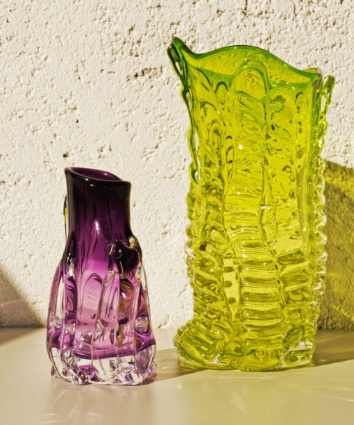 Short Flow Vase Amethyst Purple - Image 5
