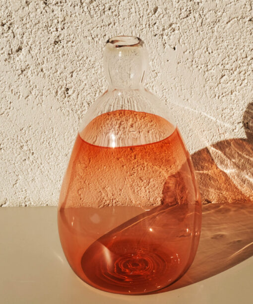 Stratum Vase No.3 Aurora Red