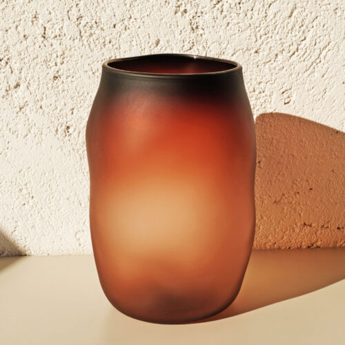 Alternative view of Amorph Frosted Pithos Vessel