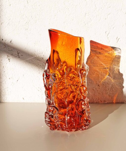 Flow Vase Aurora Redish