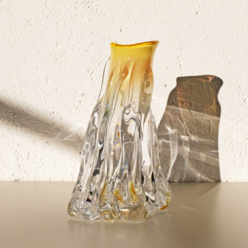 Flow Vase Transparent Centerpiece